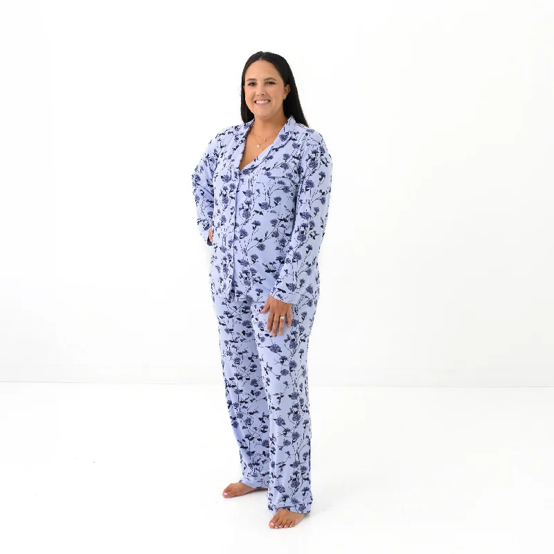 Women's Long Sleeve Pajama Set in Petunia